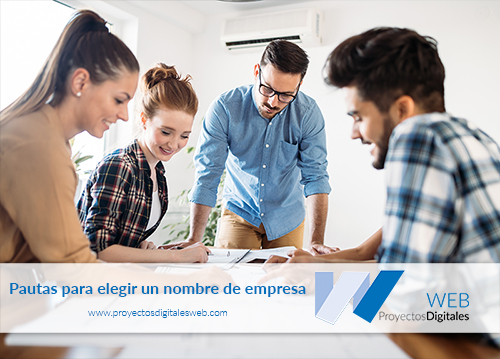 Pautas para elegir un nombre de empresa